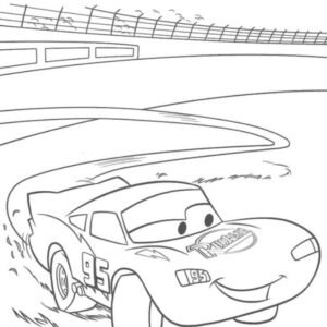 Lightning mcqueen coloring pages printable for free download