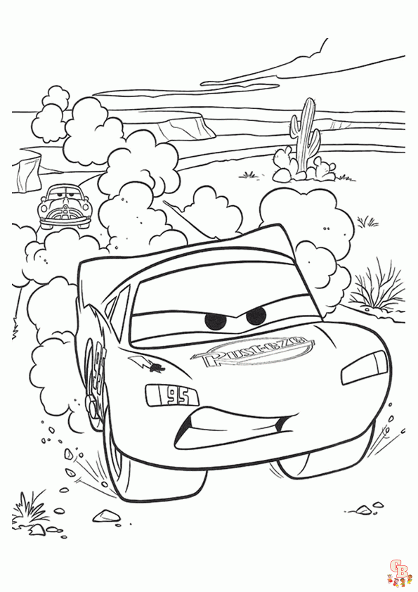 Disney cars coloring pages for kids free printable sheets