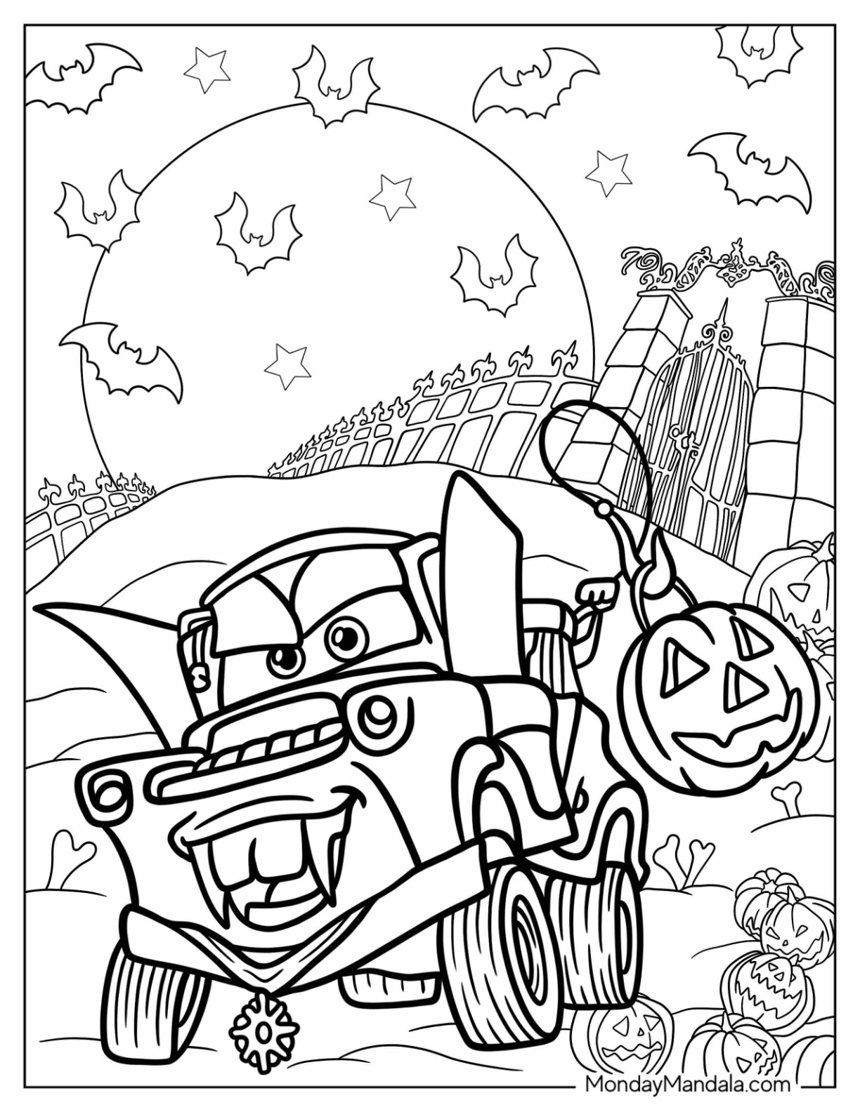 Disney halloween coloring pages free pdf printables