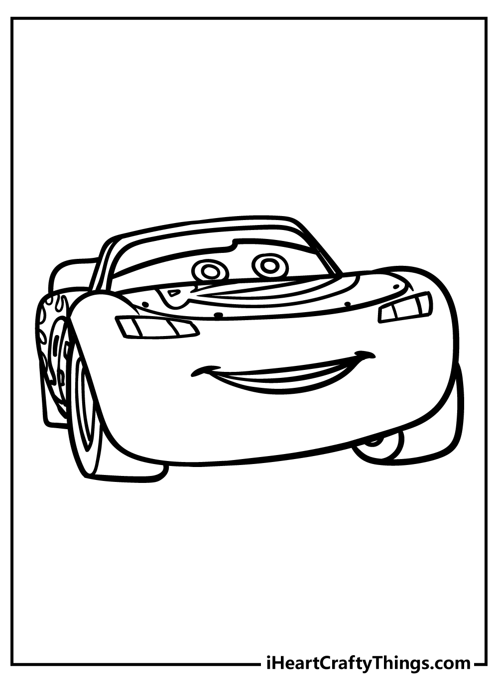 Lightning mcqueen coloring pages free printables