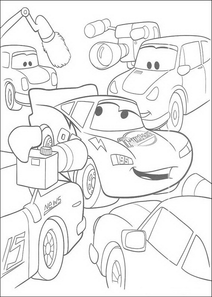 Cars coloring pages â free printable coloring page