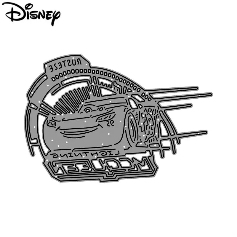 Disney cars lightning mcqueen metal cutting pixar cars die cuts for diy scrapbooking embossing paper photo crafts template