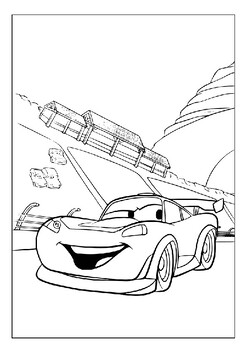 The perfect gift for little racers printable lightning mcqueen coloring pages