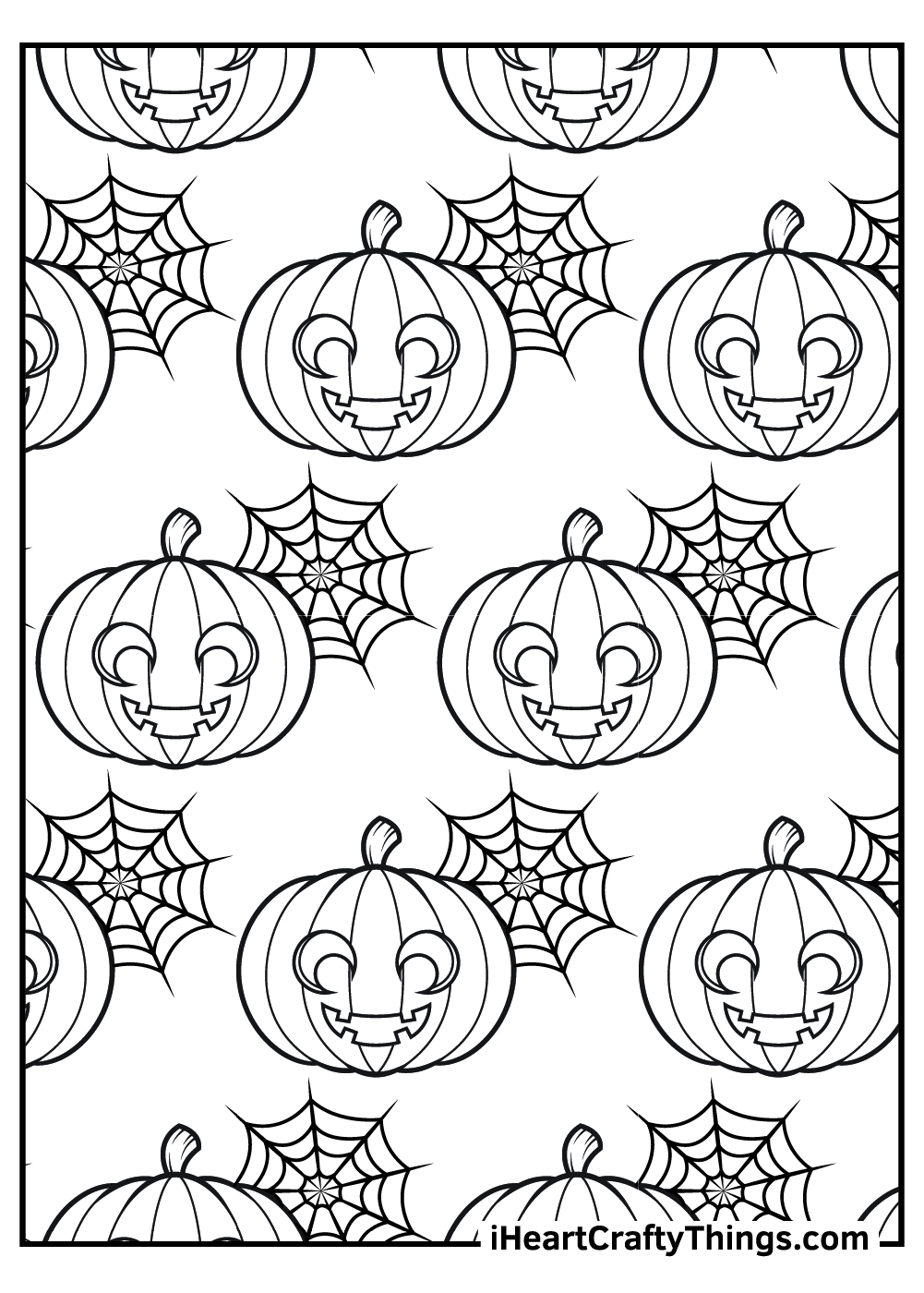 Jack o lantern coloring pages free printables