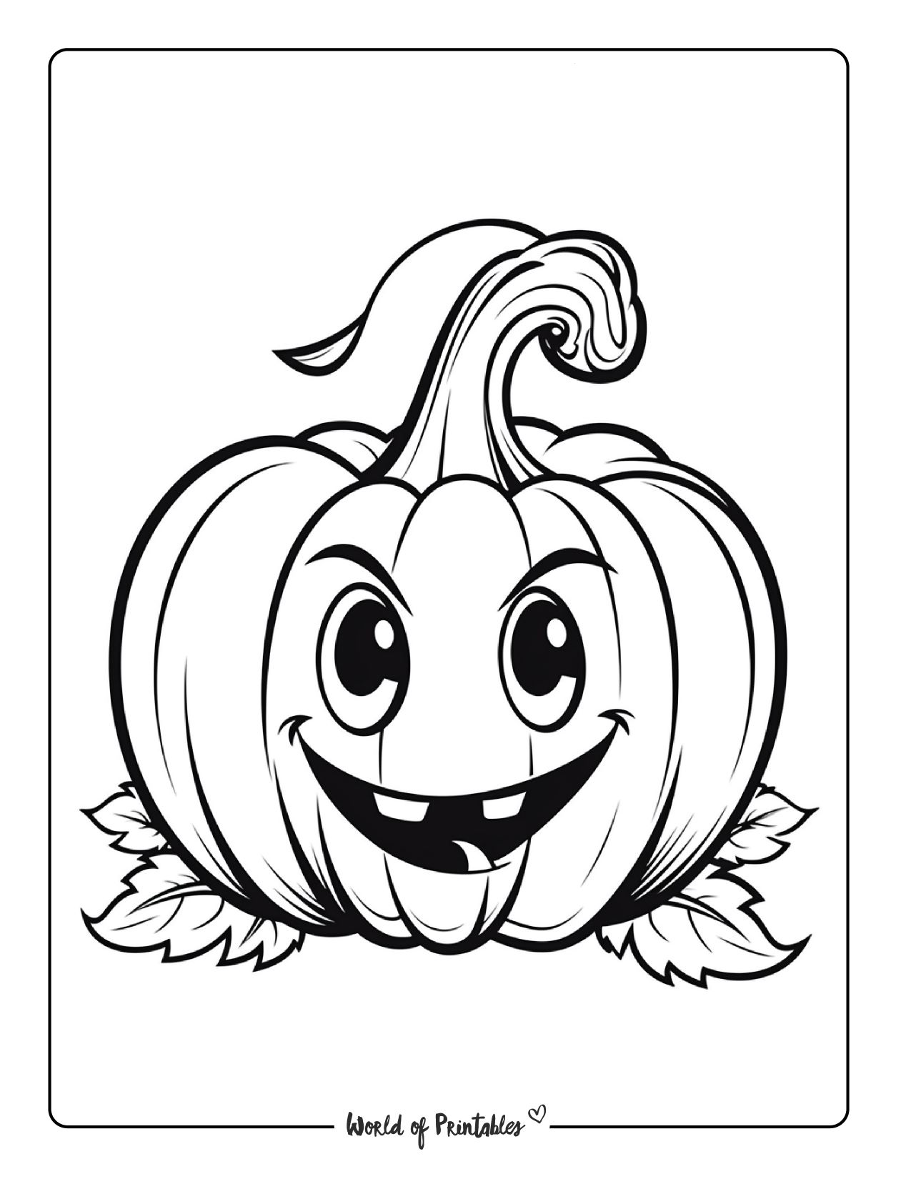 Pumpkin coloring pages