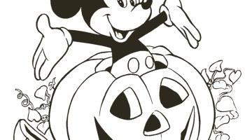 Free disney pumpkin printable carving ideas