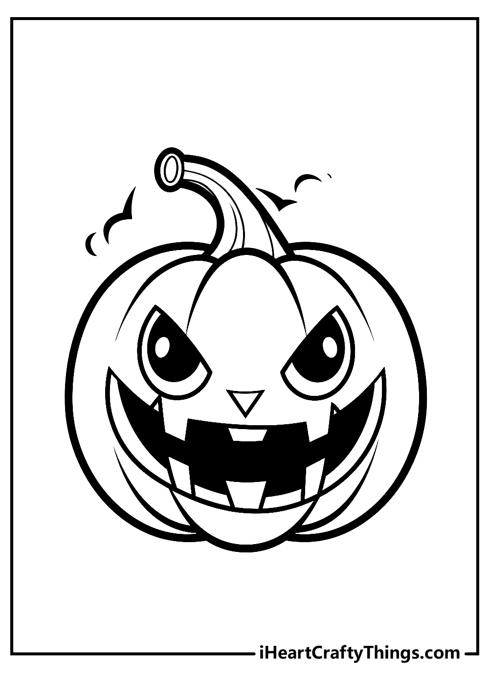 Jack o lantern coloring pages free printables