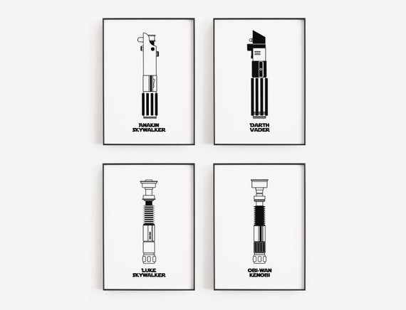 Lightsaber printable lightsaber wall art lightsaber svg lightsaber star wars art star wars print star wars photo star wars prints