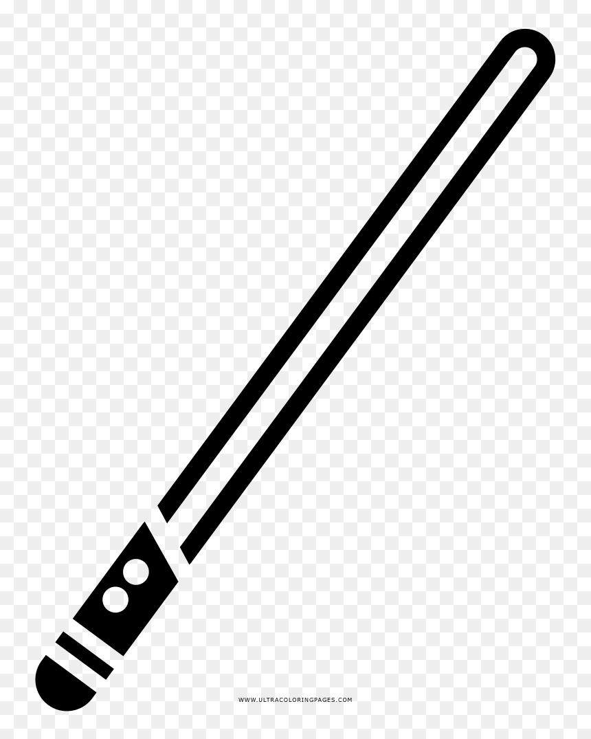 Light saber coloring page