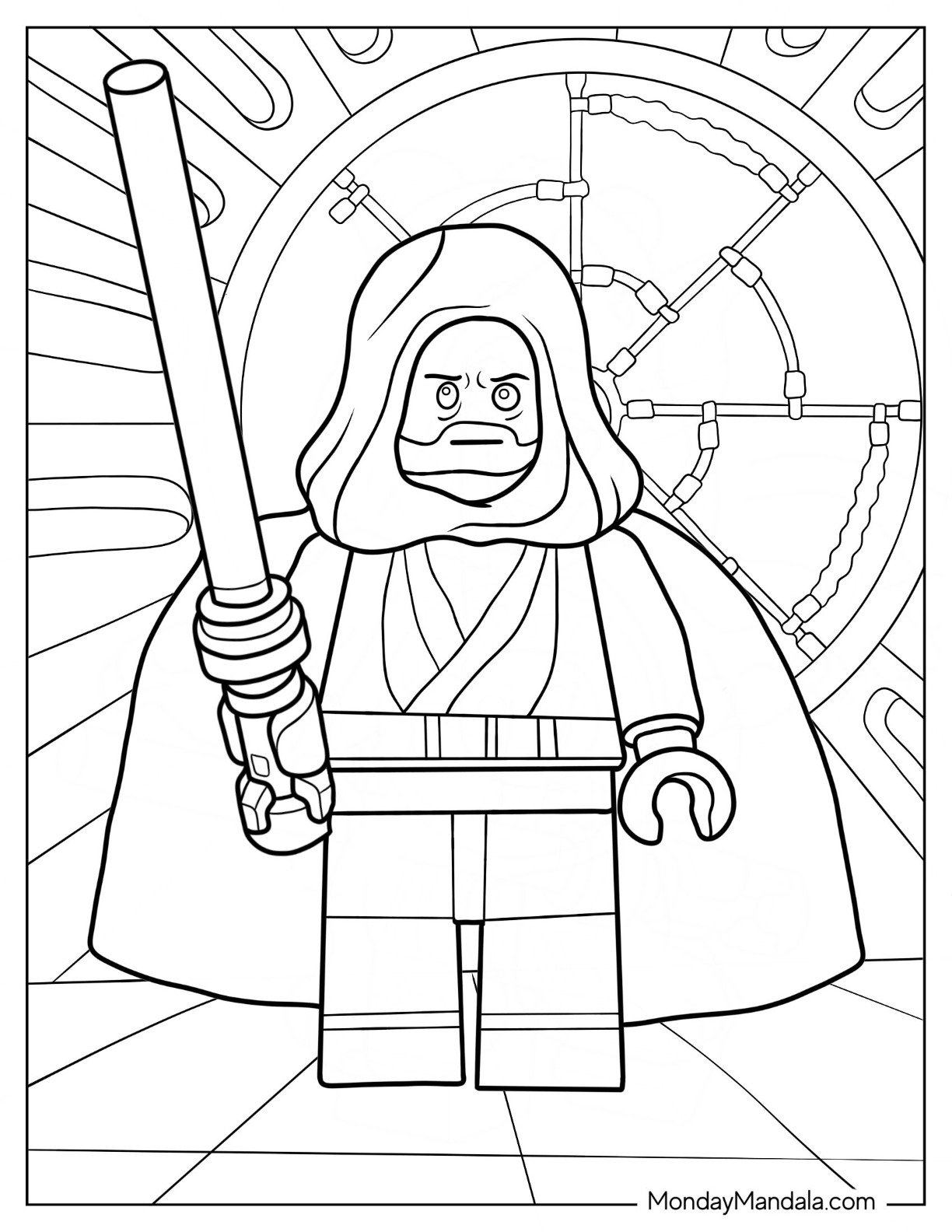 Lego star wars coloring pages free pdf printables