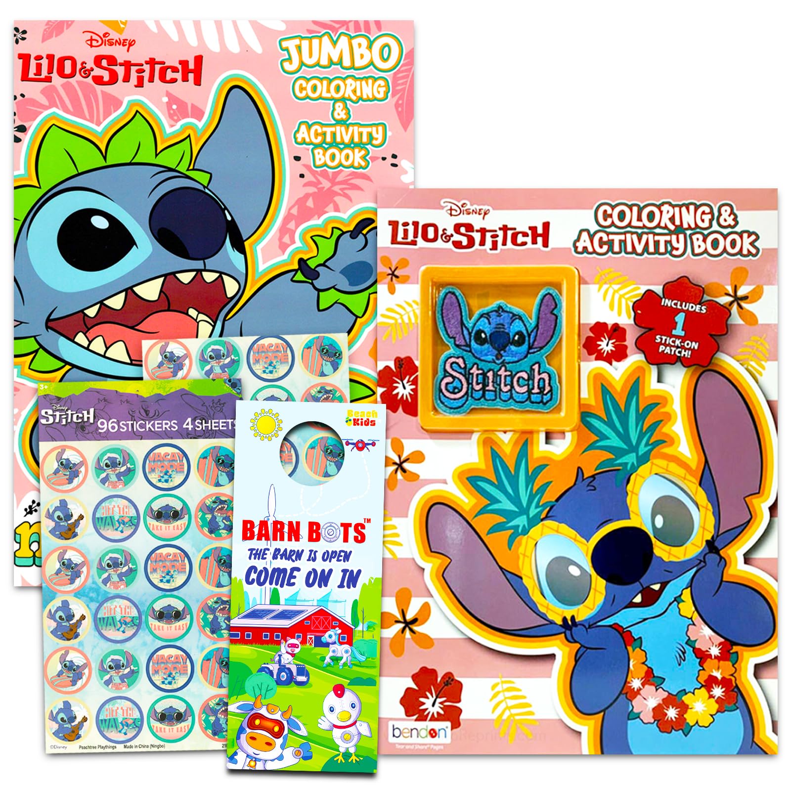 Disney lilo and stitch coloring book super set for kids