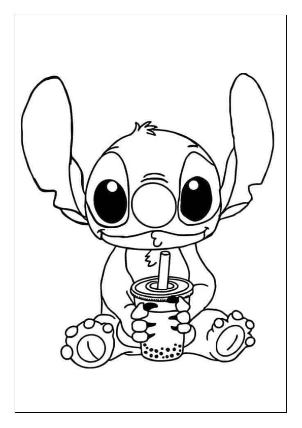 Lilo and stitch coloring pages free printable coloring sheets for kids