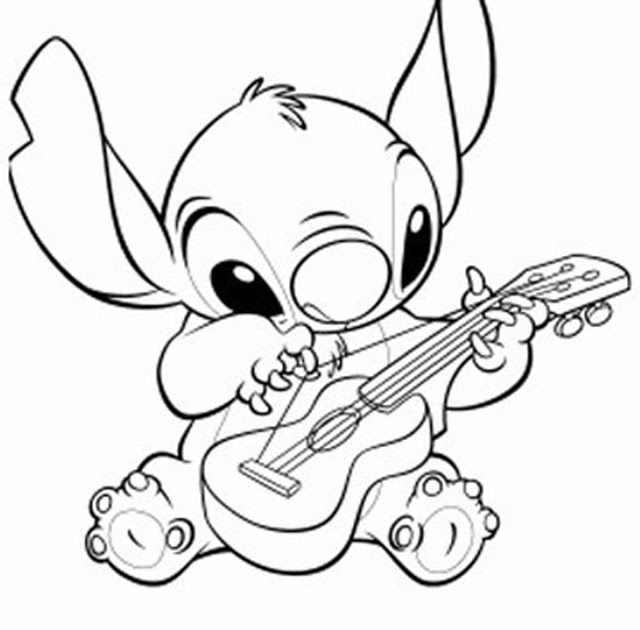 Disney coloring pages lilo and stitch coloring sheets