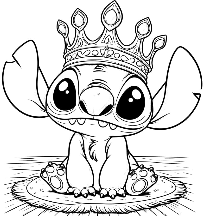 Lilo and stitch coloring pages