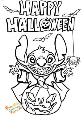 Halloween coloring pages for kids printable