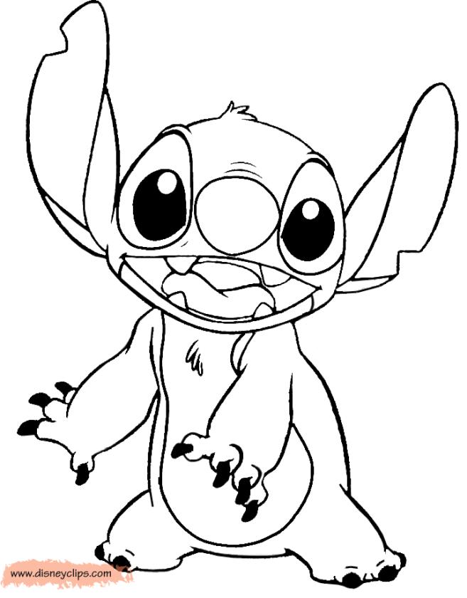 Get this lilo and stitch coloring pages stitch feeling joyful