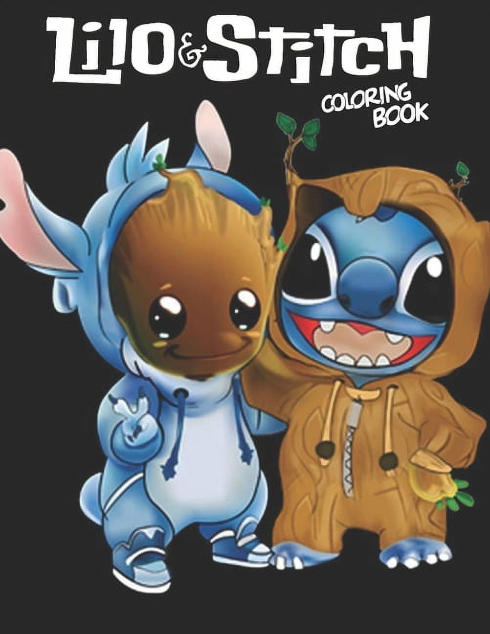 Lilo stitch coloring book great coloring book for kids and adults paperback