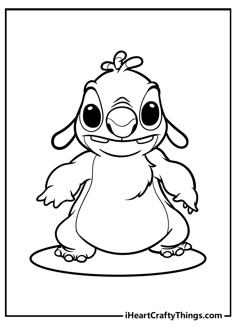 Lilo stitch coloring pages free printables