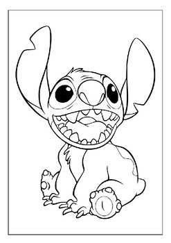 Printable lilo stitch coloring pages explore the whimsy of disney friendship