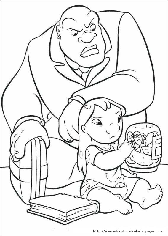 Lilo and stitch coloring