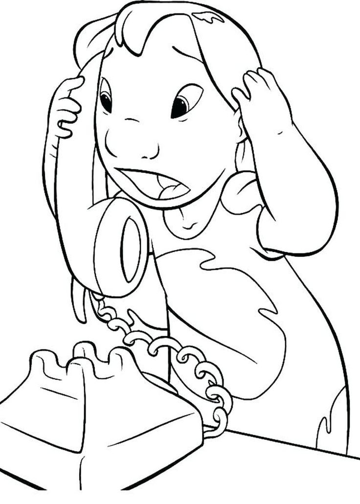 Stitch coloring pages pdf ideas for kids