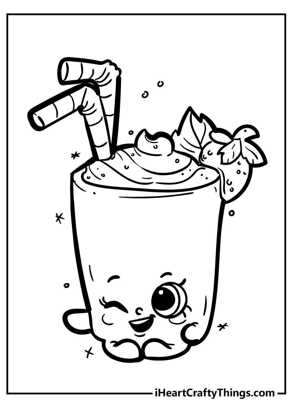 Shopkins coloring pages free printables