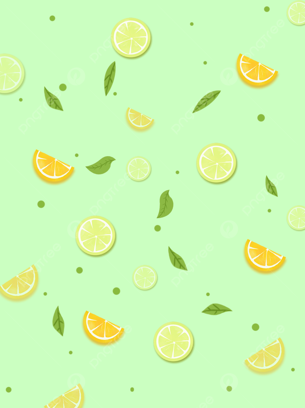 Fondo limon pintados a mano de pantalla imagen para dcarga gratuita