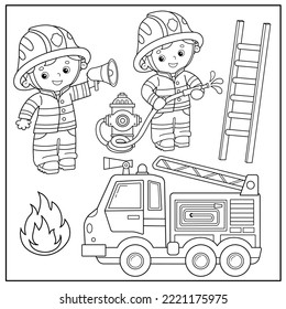 Profession coloring book images stock photos d objects vectors