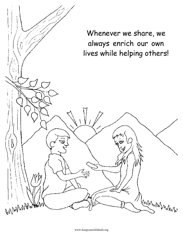 Moods feelings emotions coloring pages