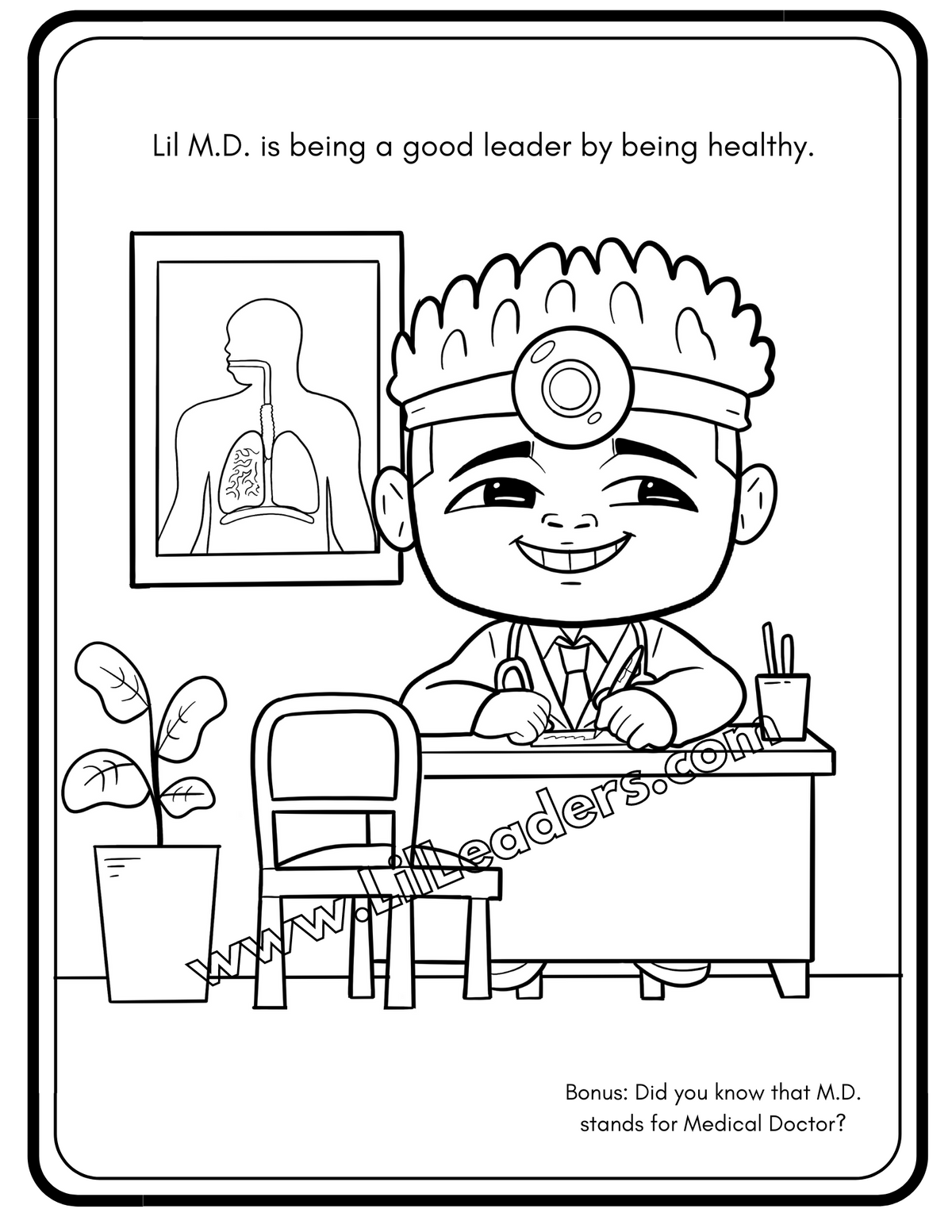 Lil leaders coloring activity books