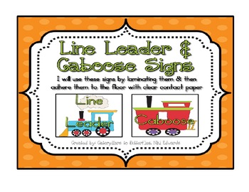 Line leader clipart tpt