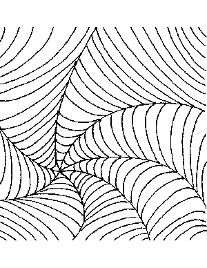 Creative abstract curves coloring page