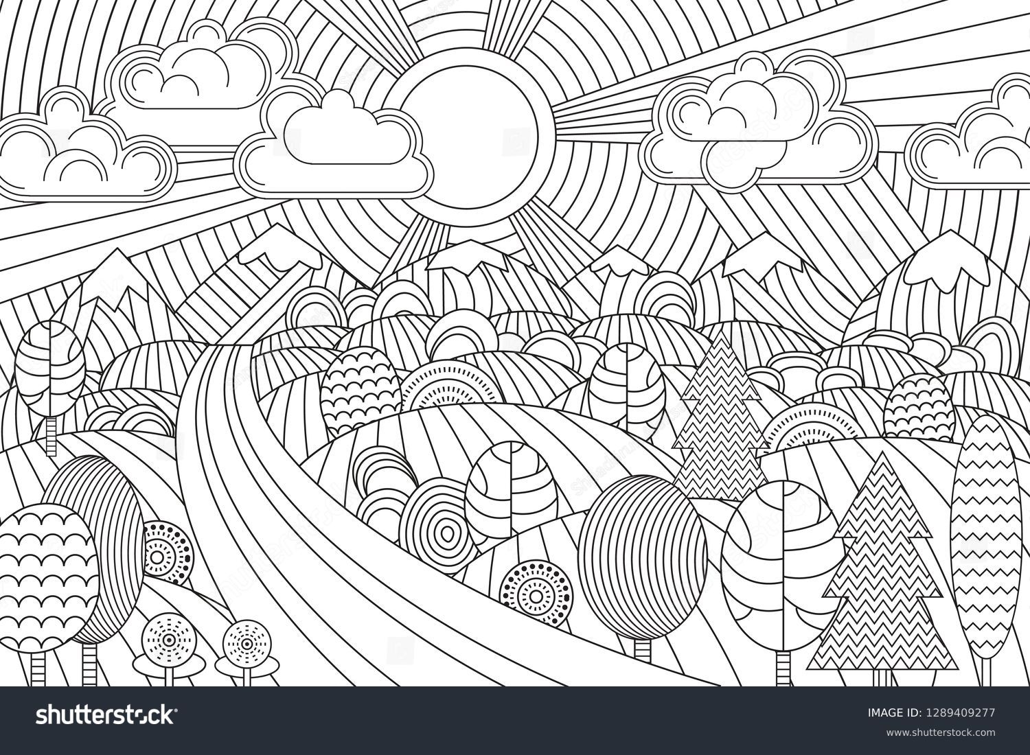 Million coloring pages royalty