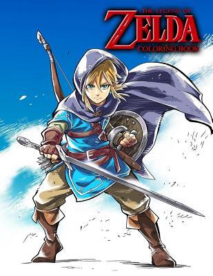 The legend of zelda coloring book by richard miller