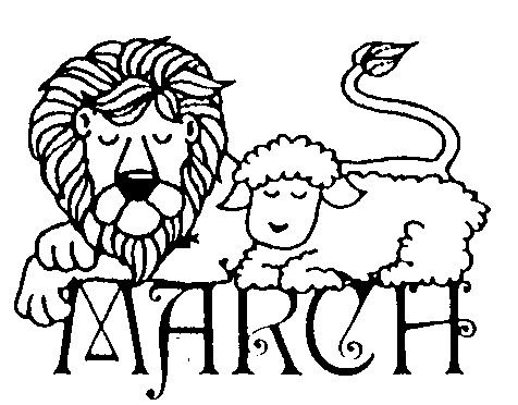 Pin by sarah stilborn on march activities like a lion lion and lamb coloring pages