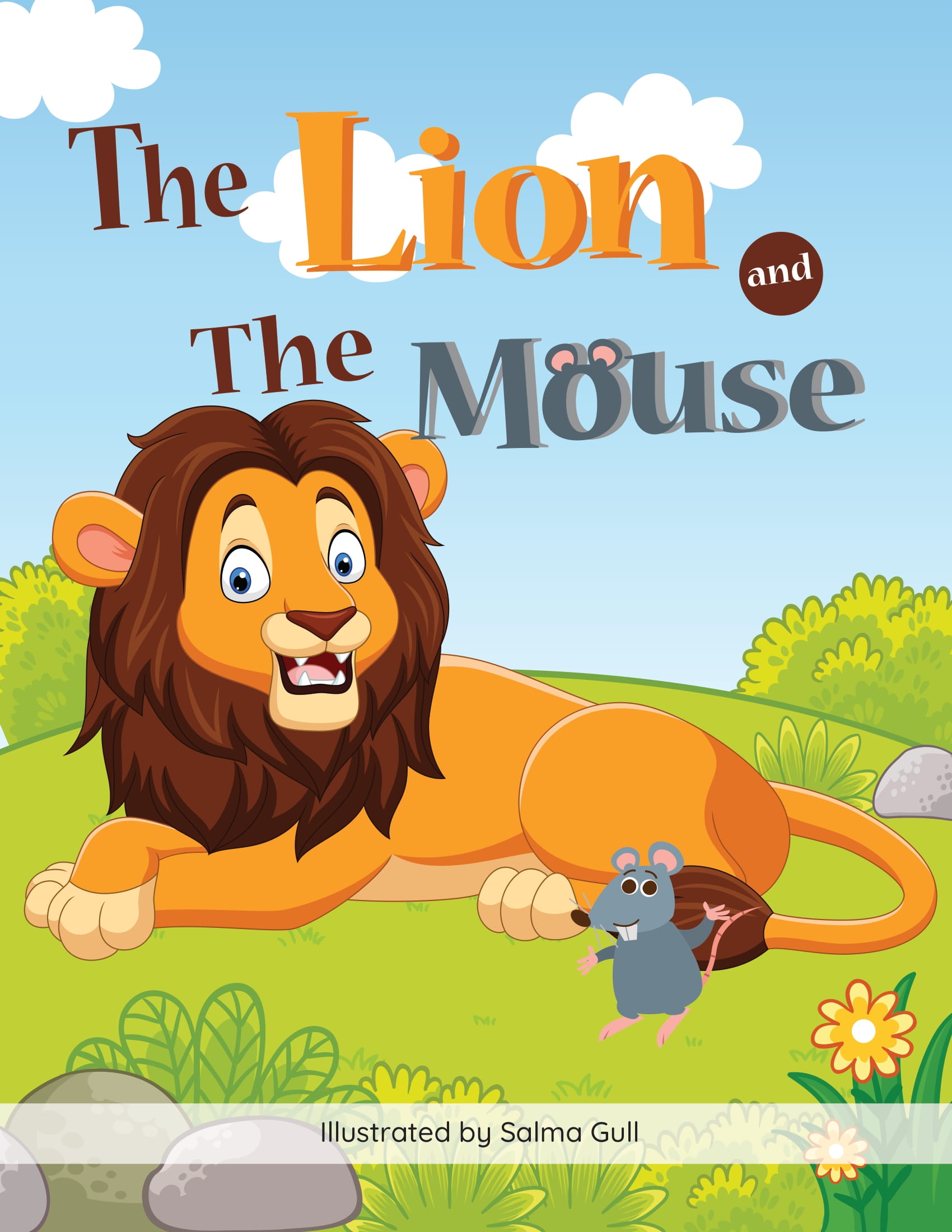 The lion and the mouse pdf book in english free printable papercraft templates