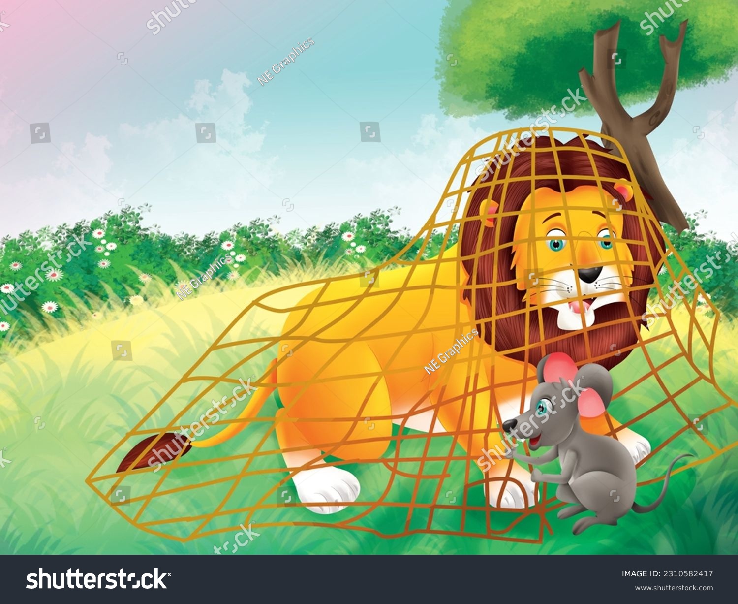 Lion mouse story images stock photos d objects vectors