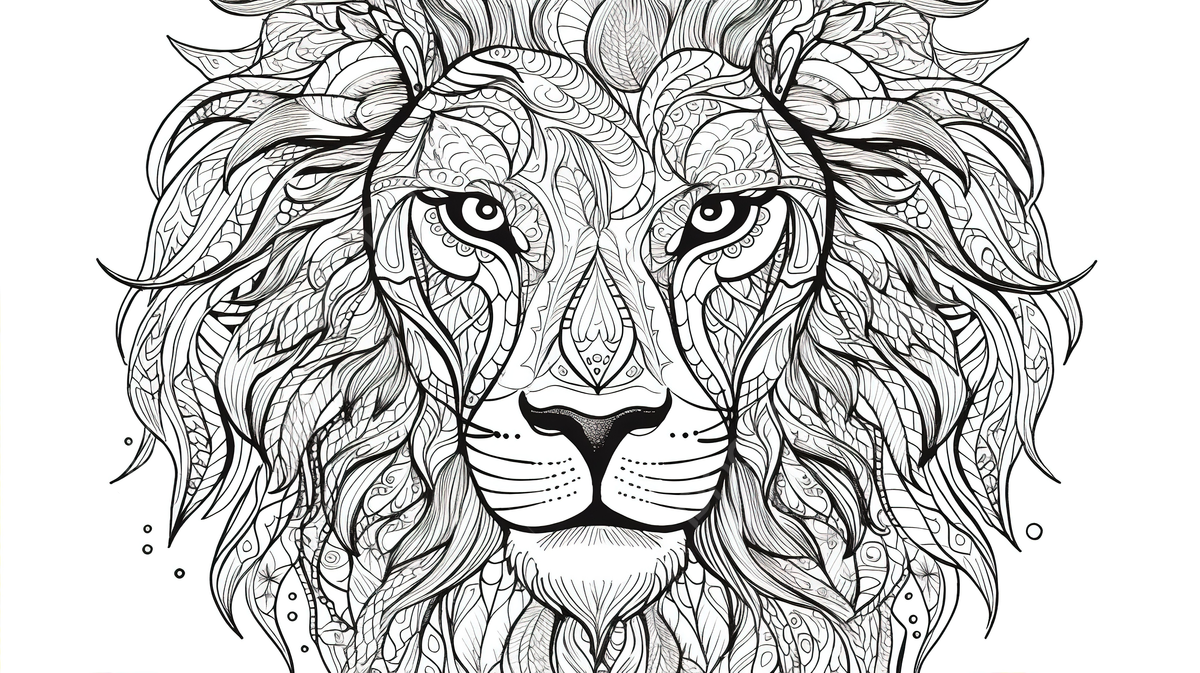 Best of beautiful lion coloring pages for adult background printable animal pictures to color airplane pictures for coloring art background image and wallpaper for free download