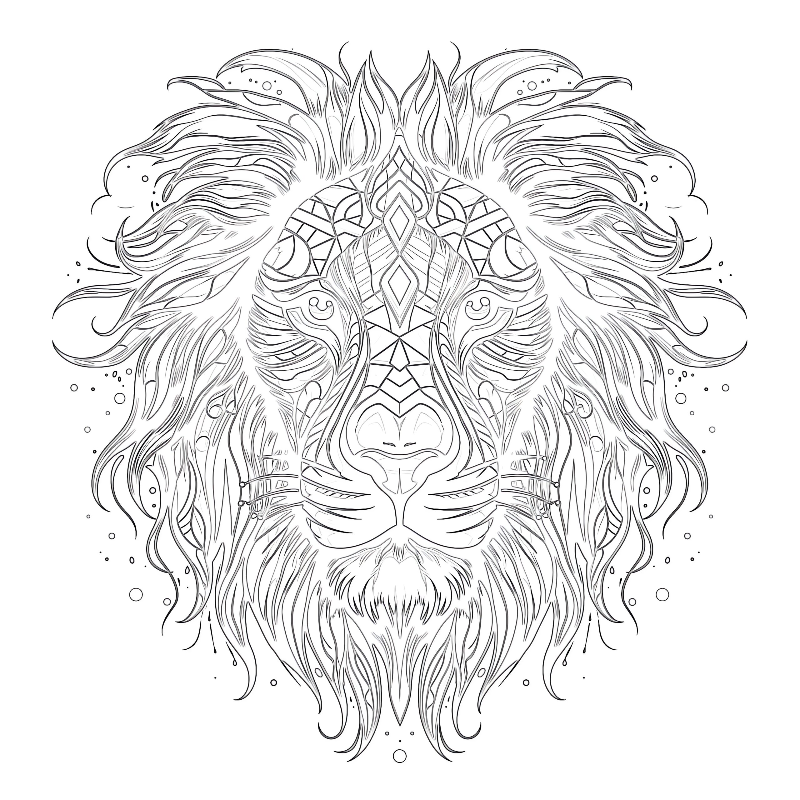 Free lion coloring page coloring pages mimi panda