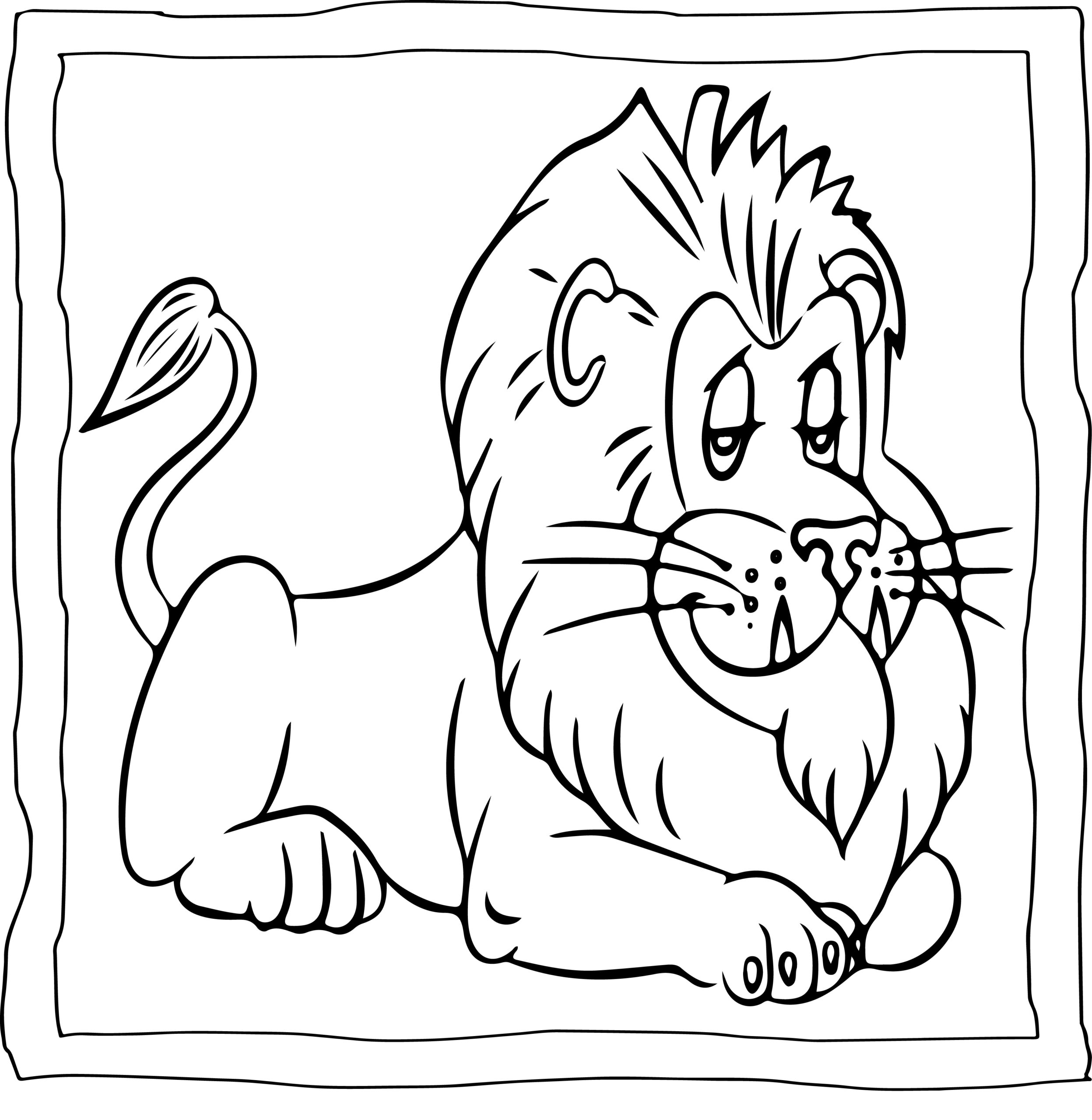 Lion coloring book easy and fun lions coloring pages for kids made by teachers