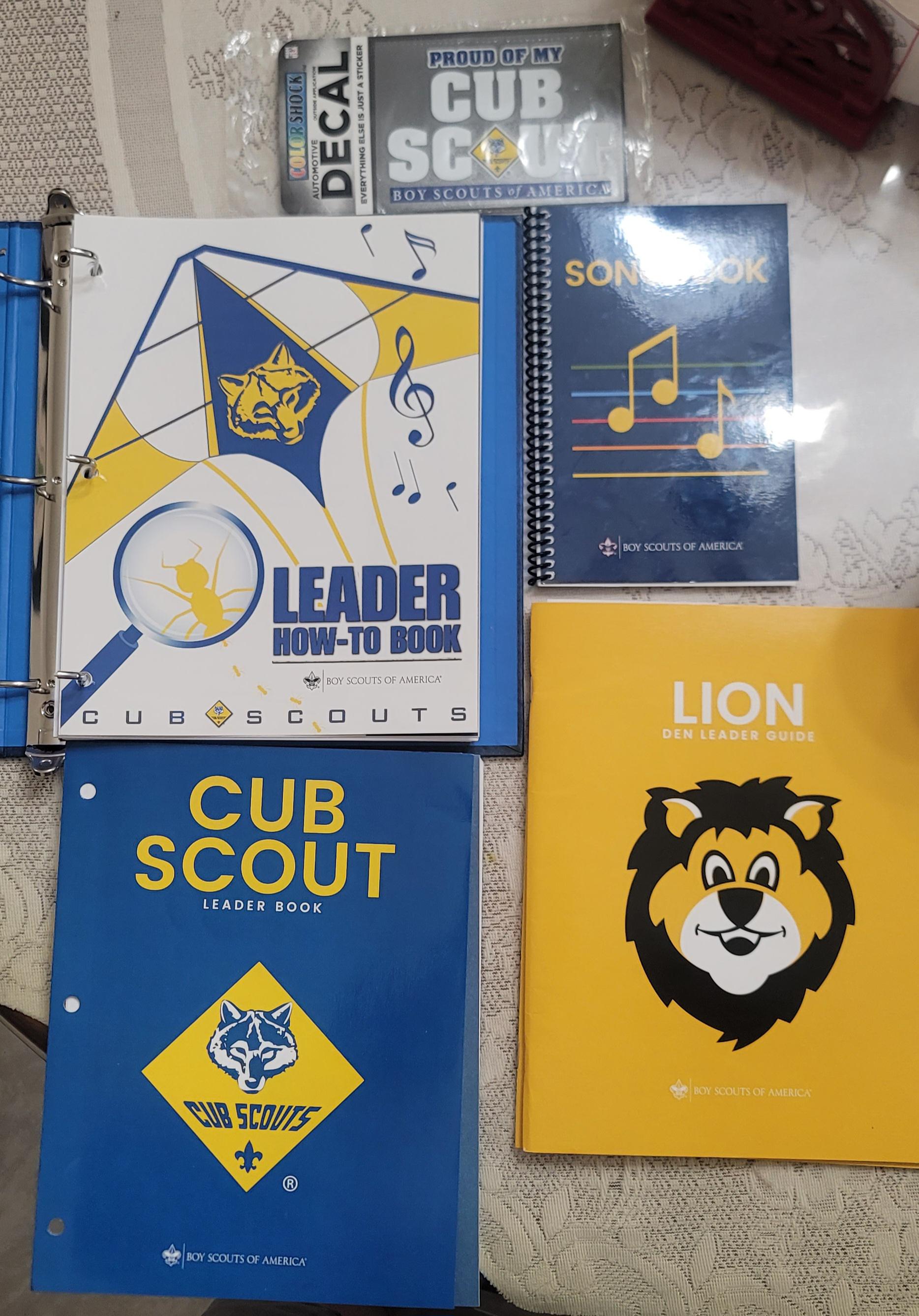 Cub scout leader information books rcubscouts