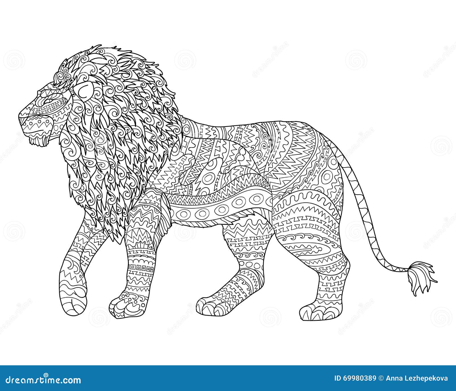 Lion coloring page stock illustrations â lion coloring page stock illustrations vectors clipart