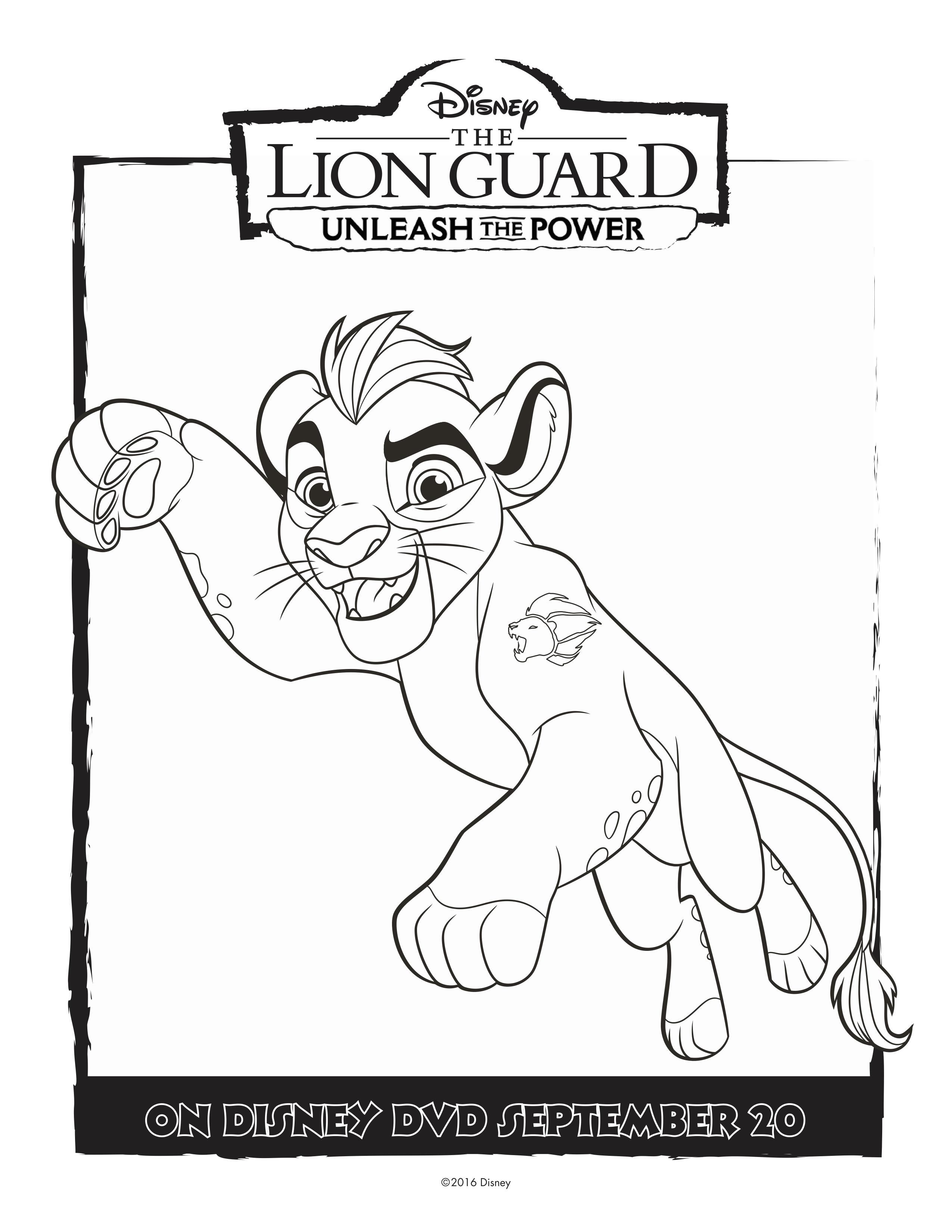 Disney lion guard kion coloring page lion coloring pages king coloring book disney coloring pages