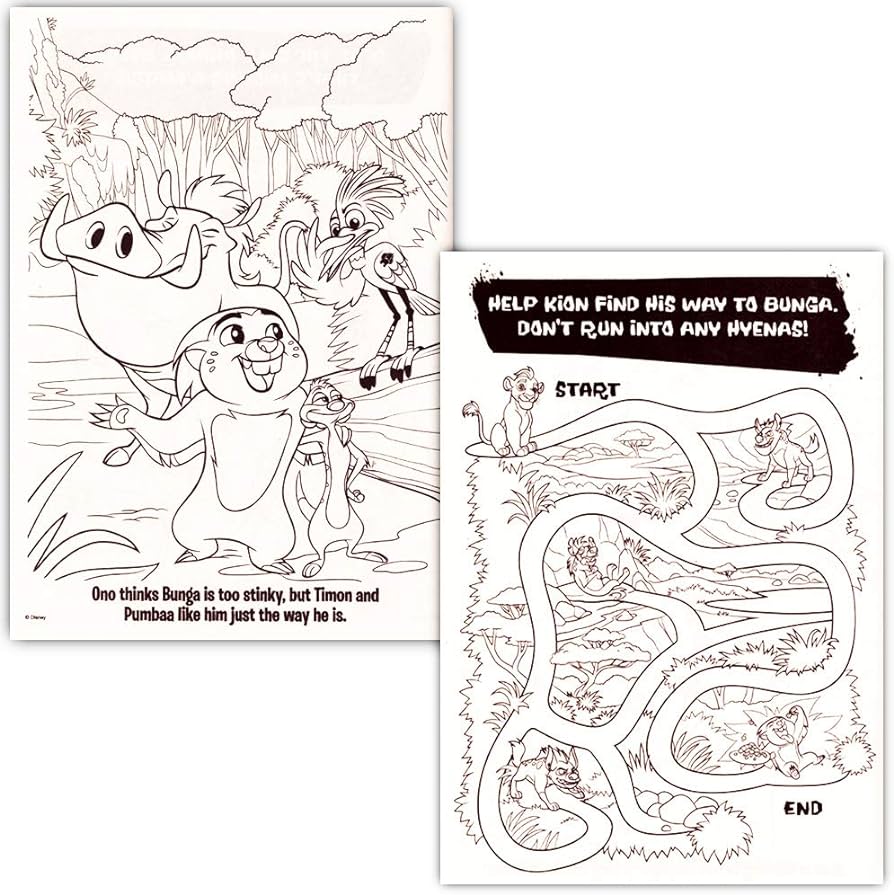 Lion guard coloring book super set