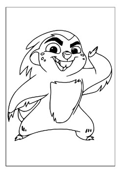 Kion and friends coloring sheets the lion guard printable coloring collection