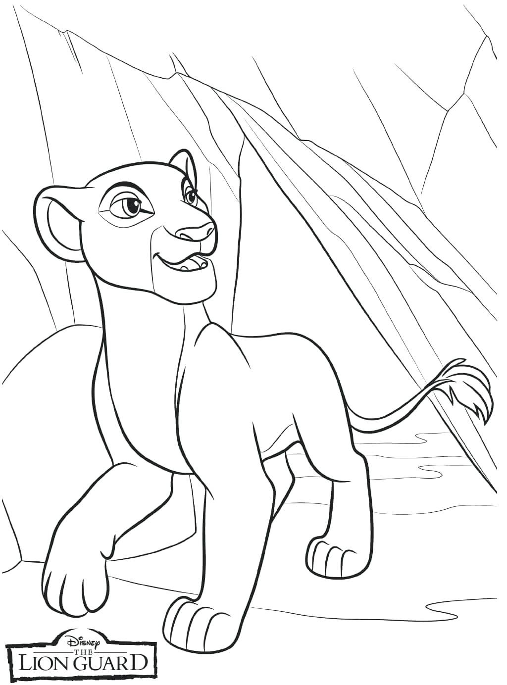 Lion guard coloring pages