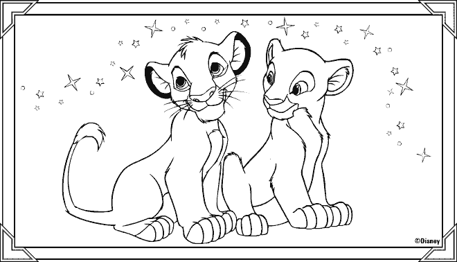 The lion king coloring pages free printable disney coloring sheets for kids