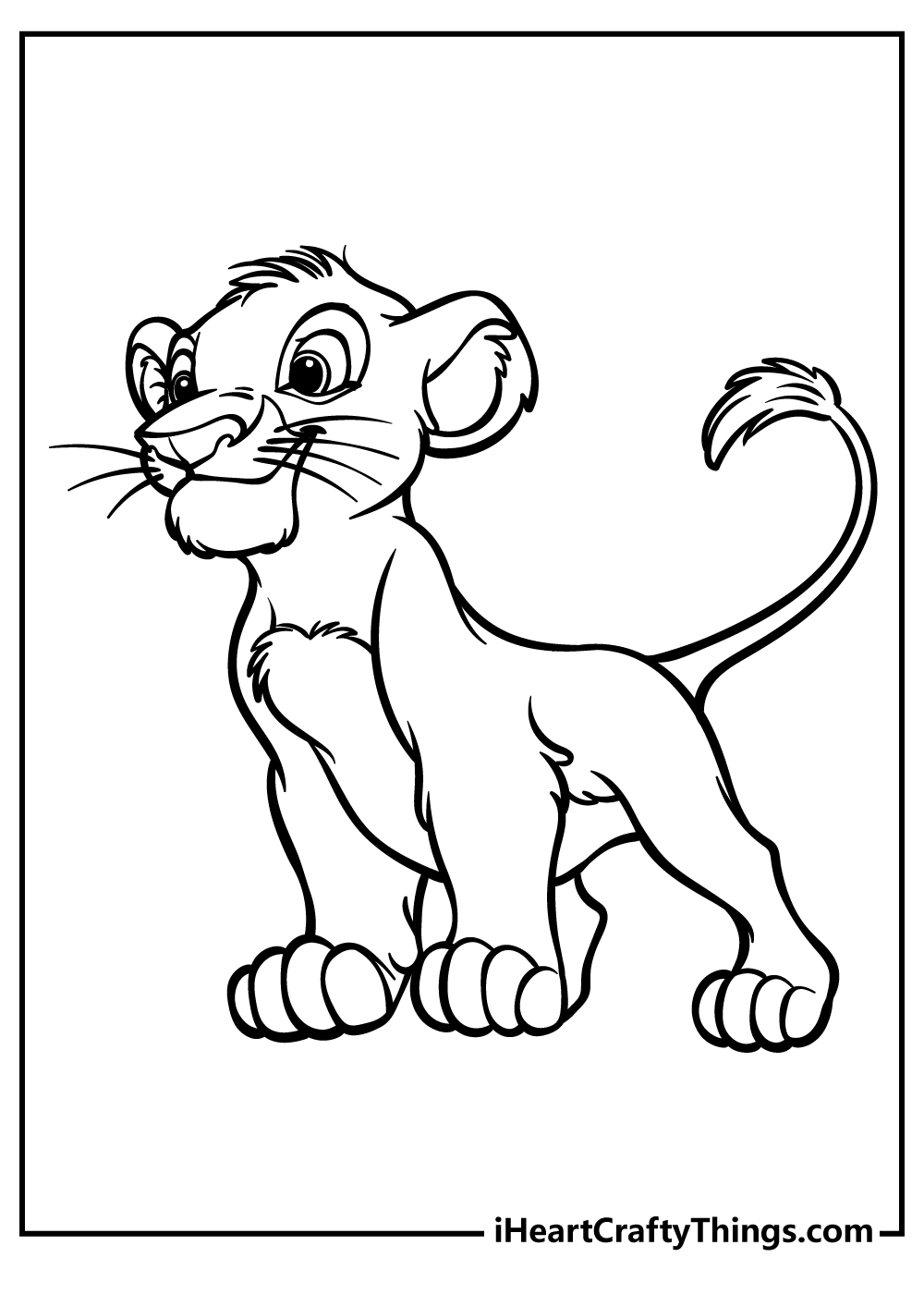 Lion king coloring pages free printables