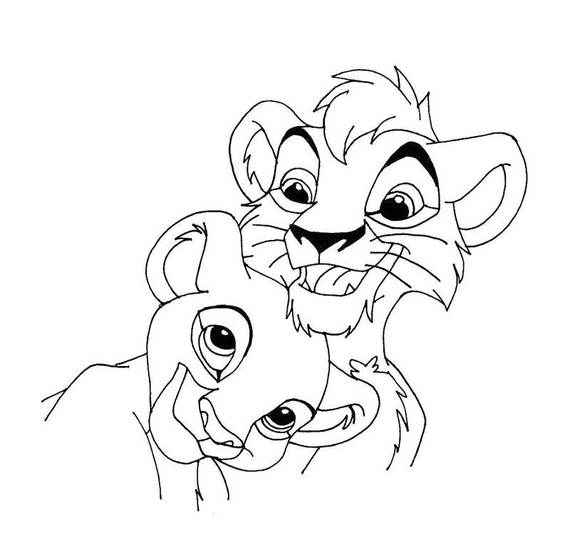 Cool lion king coloring pages pdf ideas