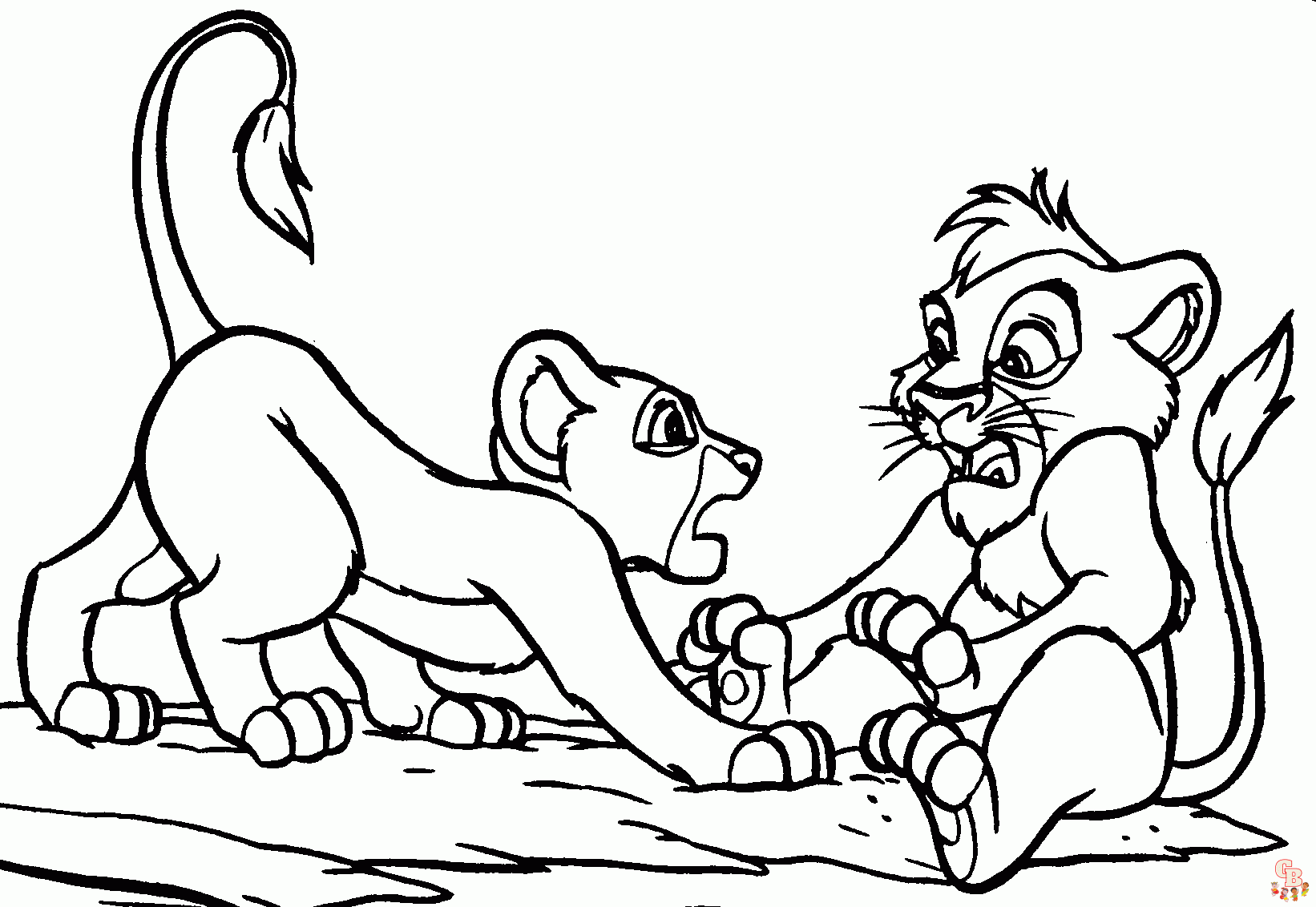 Top lion king coloring pages for kids